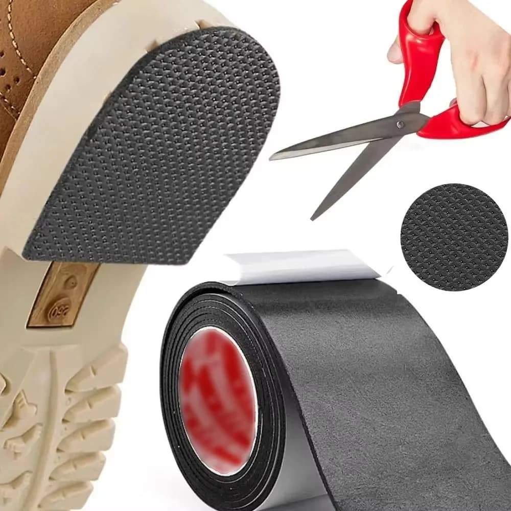 1 Roll Thick Non-Slip Wear-Resistant Shoe Sole Sticker Mute Cushion Insoles Repair Outsole Insoles Wearable Pads Shoe Accessorie