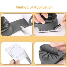 1 Roll Thick Non-Slip Wear-Resistant Shoe Sole Sticker Mute Cushion Insoles Repair Outsole Insoles Wearable Pads Shoe Accessorie