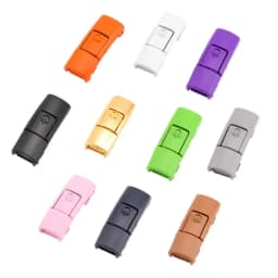 10Pcs Colorful Metal Shoelace Clip Press Buckle Shoelaces Press Lock Shoes Accessories AF1 Sneakers Kits Metal Laces Buckle