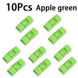 10Pcs Colorful Metal Shoelace Clip Press Buckle Shoelaces Press Lock Shoes Accessories AF1 Sneakers Kits Metal Laces Buckle