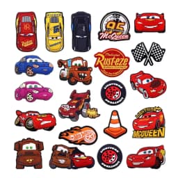 Mesuca Vehicle Series - Cars10-100Pcs Shoe Charms For Sandals,Shoe Decoration Accessories Shoe Pins Great Gift For Men Wom