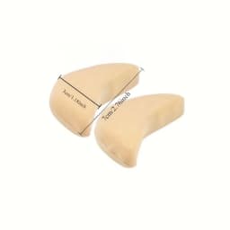 Soft Toe Plug Women High Heel Pain Relief Insert Shoe Palm Cushion Toe Front Filler Sponge Forefoot Pad Adjustable Sizes Insoles