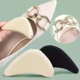 Soft Toe Plug Women High Heel Pain Relief Insert Shoe Palm Cushion Toe Front Filler Sponge Forefoot Pad Adjustable Sizes Insoles