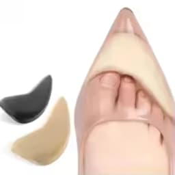 Soft Toe Plug Women High Heel Pain Relief Insert Shoe Palm Cushion Toe Front Filler Sponge Forefoot Pad Adjustable Sizes Insoles