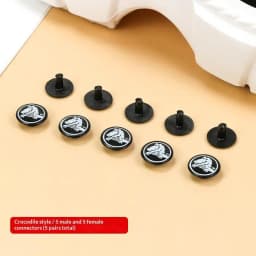 [New] Fashion Hole Shoes Accessories Beach Slippers Sandals Straps Detachable With Rivets DIY Shoe Decoration Replacement