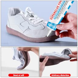 Loolifl, 60ml Strong Universal Shoe Glue Professional Repair Sports Shoes/Boots/Leather Cracks, Safe and Stable