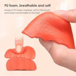 1 Pair High Heel Toe Plug Shoe Insert Big Shoes Toe Front Filler Cushion Pain Relief Protector Shoes Accessories