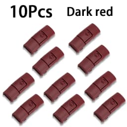 10Pcs NEW Clip Press Buckle Shoelaces Colorful Metal Shoelace Press Lock Shoes Accessories AF1 Sneakers Kits Metal Laces Buckle