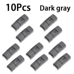 10Pcs NEW Clip Press Buckle Shoelaces Colorful Metal Shoelace Press Lock Shoes Accessories AF1 Sneakers Kits Metal Laces Buckle