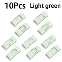 10Pcs NEW Clip Press Buckle Shoelaces Colorful Metal Shoelace Press Lock Shoes Accessories AF1 Sneakers Kits Metal Laces Buckle
