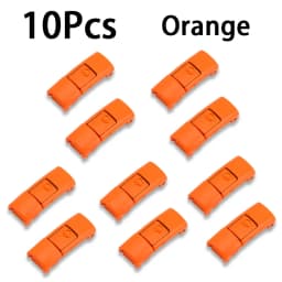 10Pcs NEW Clip Press Buckle Shoelaces Colorful Metal Shoelace Press Lock Shoes Accessories AF1 Sneakers Kits Metal Laces Buckle