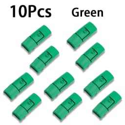 10Pcs NEW Clip Press Buckle Shoelaces Colorful Metal Shoelace Press Lock Shoes Accessories AF1 Sneakers Kits Metal Laces Buckle