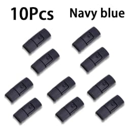 10Pcs NEW Clip Press Buckle Shoelaces Colorful Metal Shoelace Press Lock Shoes Accessories AF1 Sneakers Kits Metal Laces Buckle