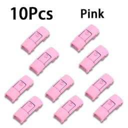 10Pcs NEW Clip Press Buckle Shoelaces Colorful Metal Shoelace Press Lock Shoes Accessories AF1 Sneakers Kits Metal Laces Buckle