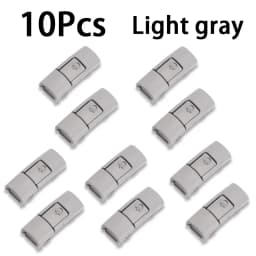 10Pcs NEW Clip Press Buckle Shoelaces Colorful Metal Shoelace Press Lock Shoes Accessories AF1 Sneakers Kits Metal Laces Buckle