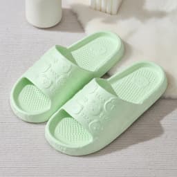 Couple Printting Cute Bear Women Slippers Summer Indoor Soft Cartoon Sandals Bathroom Anti-slip Outdoor Comfy Men Leisure Shoes
