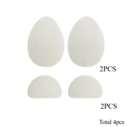 4 Pieces of Anti Slip Rubber Shoe Sole Pads - Can Enhance Stability, Noise Reduction, and Protect Shoe Insoles