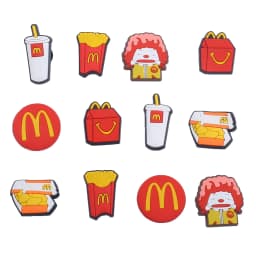 Hot Toys Beverage Series 12-100pcs Shoe Charms For Sandals,Shoe Decoration Accessories Shoe Pins Great Gift For Men Women