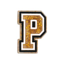1/19PCS Muscle Series Shoe Charms Accessories,Dumbbell Pins for Shoe Decorations,26 Gold Letter Sandals Clogs Buckles
