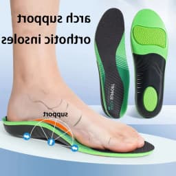Arch Support Shoe Insole Flatfoot Orthopedic insoles Men Women Shock Absorption Shoe Sole Comfortable Running Sports Pads 1Pair