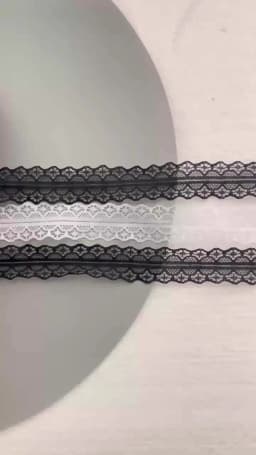 1Pair Fancy Lace Shoelaces for Women Casual Shoes Width Flat Shoelace for Sneakers Black White Shoe Laces Accessorices