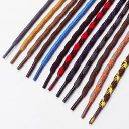 4MM Wave Round Boot Shoe Laces - Heavy Duty Hiking Shoelaces for Work Boots Hiking Shoe - Non Slip Replacement Strings Men Women