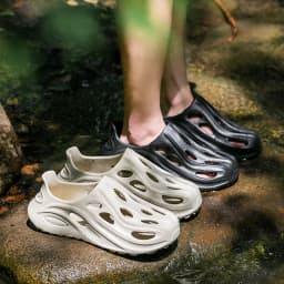 Men's Hollow Shoes, Men's Outer Shoes, Men's Breathable Wading Shoes, Men's Outdoor Hiking Beach Shoes, Men's Sandals
