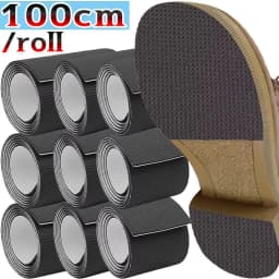 100cm Self-adhesive Shoe Sole Anti Slip Sticker Long-lasting Non-slip Shoe Protectors High Heel Rubber Pads Wearable Cushion Pad