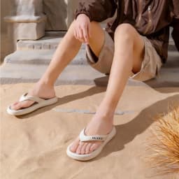 Women's Lightweight Flip Flops Breathable Non-Slip Men Outdoor Couple Beach Ideal for Daily Wear Fashion Slippers