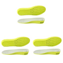 1Pair/3Pairs Height Increasing Insoles with Air Cushion Latex High Elasticity Comfortable Shoe Inserts for Comfort