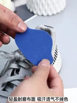 6Pcs Sneaker Heel Repair Patches Wear-Resistant Shoe Heel Protector Stickers to Mend Worn Holes for Sneakers Leather Shoes