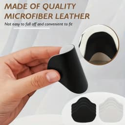 6Pcs Sneaker Heel Repair Patches Wear-Resistant Shoe Heel Protector Stickers to Mend Worn Holes for Sneakers Leather Shoes