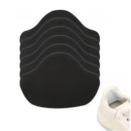 6Pcs Sneaker Heel Repair Patches Wear-Resistant Shoe Heel Protector Stickers to Mend Worn Holes for Sneakers Leather Shoes
