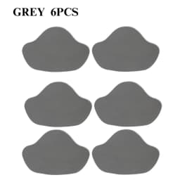 6Pcs Sneaker Heel Repair Patches Wear-Resistant Shoe Heel Protector Stickers to Mend Worn Holes for Sneakers Leather Shoes