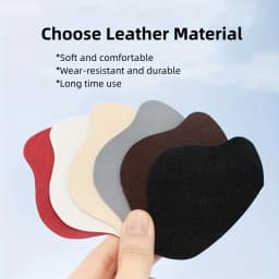 6Pcs Sneaker Heel Repair Patches Wear-Resistant Shoe Heel Protector Stickers to Mend Worn Holes for Sneakers Leather Shoes