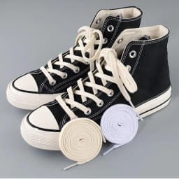 Classic Flat Shoelaces Quality Cotton Shoe Laces Durable Solid Shoelaces for Sneakers Canvas Shoes 100/120/140/160CM 1Pair/2Pair