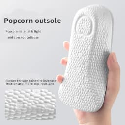 New Half Invisible Heighten Shoe Insoles Heel Insert Sport Cushion Height Increase EVA Memory Foam Heel Lifting 1.5/2.5/3.5CM