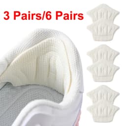 3pairs/6pairs Insoles Patch Heel Pads for Sport Shoes Back Sticker Adjustable Size Antiwear Feet Pad Cushion Insert Insole