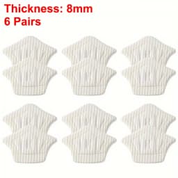 3pairs/6pairs Insoles Patch Heel Pads for Sport Shoes Back Sticker Adjustable Size Antiwear Feet Pad Cushion Insert Insole