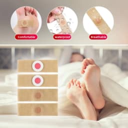24 Pcs Foot Care Corn Pads Softening Plasters for Hard Skin Callus Removal Adhesive Stickers for Heel Toe Daily Use