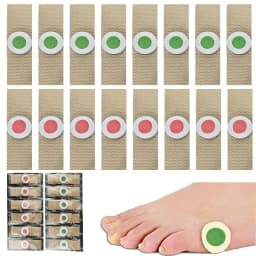 24 Pcs Foot Care Corn Pads Softening Plasters for Hard Skin Callus Removal Adhesive Stickers for Heel Toe Daily Use