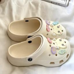 Cute Cat & Fish Shoe Charms 12 Pcs DIY Decorations for Girls Clogs Garden Sandals Gift, No Fasteners Included