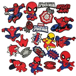 9/21PCS Cartoon Anime Heroes Character Shoe Charm Wholesale PVC Clog Wristband Decor Buckle Detachable DIY Waterproof Party Gift