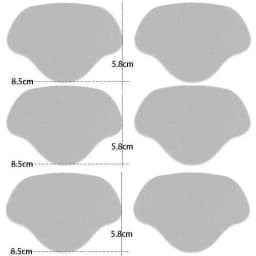 Heel Repair Patches Anti-Wear Heels Protectors Self-Adhesive Heels Pads Suitable for a Variety of Shoes 6Pcs/18Pcs