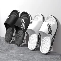 Fashion Men's Sandals Summer EVA Comfortable Anti-Slip Soft Soles House Slippers for Indoor Outdoor Wear Breathable Shower Slide