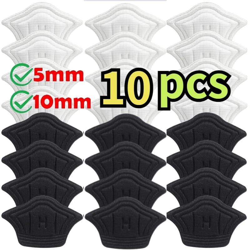 10pcs/Set Insoles For Shoes Patch Heel Pads For Sport Shoes Adjustable Size Feet Pad Insole Heel Protector Back Sticker Shoe Pad