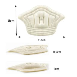 10pcs/Set Insoles For Shoes Patch Heel Pads For Sport Shoes Adjustable Size Feet Pad Insole Heel Protector Back Sticker Shoe Pad