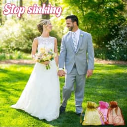 21 Pairs Grass High Heel Protectors, Clear Heel Stoppers for Walking on Grass and Uneven Floor,Sinking into Grass (S/M/L)