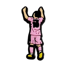 1-16pcs of Football Star Mesi Series Cartoon Shoe Charming Decorative Accessories, Children's Favorite Gifts Shoe Accessories
