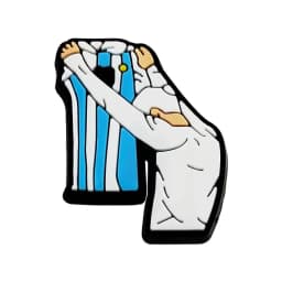 1-16pcs of Football Star Mesi Series Cartoon Shoe Charming Decorative Accessories, Children's Favorite Gifts Shoe Accessories